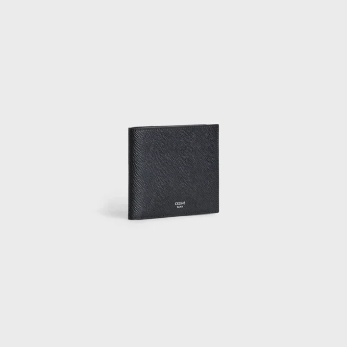 Bi-Fold Wallet in Grained Calfskin Bi-Fold Wallet in Grained Calfskin