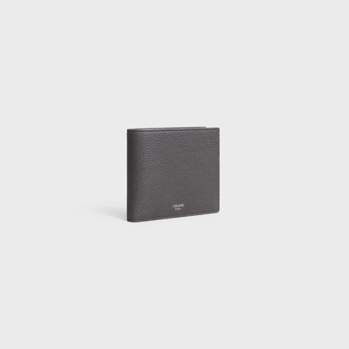 Bi-Fold Wallet in Grained Calfskin Bi-Fold Wallet in Grained Calfskin