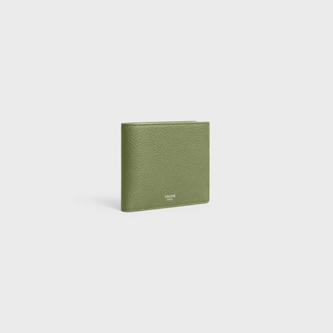 Bi-Fold Wallet in Grained Calfskin Bi-Fold Wallet in Grained Calfskin