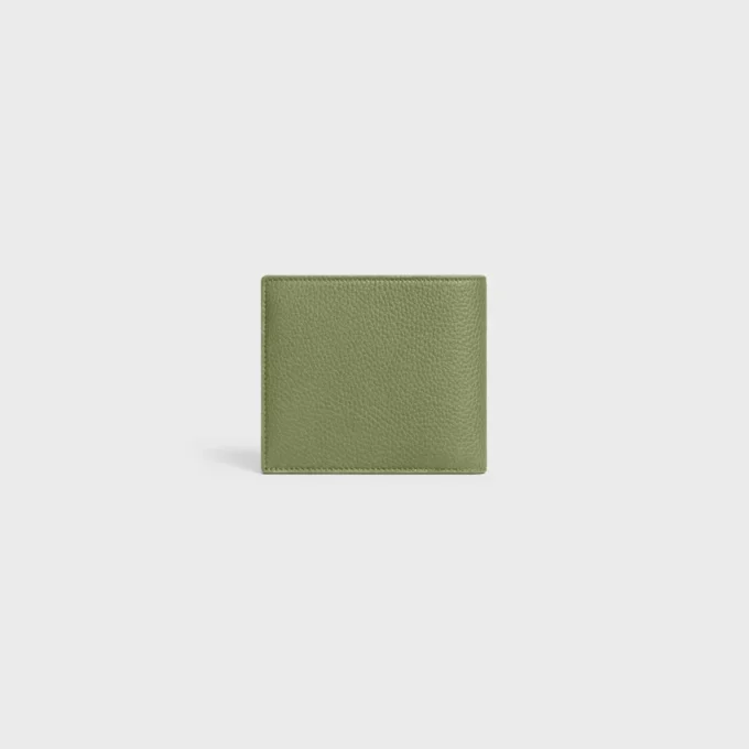 Bi-Fold Wallet in Grained Calfskin Bi-Fold Wallet in Grained Calfskin