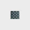 Bi-Fold Wallet in Striped Triomphe Canvas and Calfskin Bi-Fold Wallet in Striped Triomphe Canvas and Calfskin