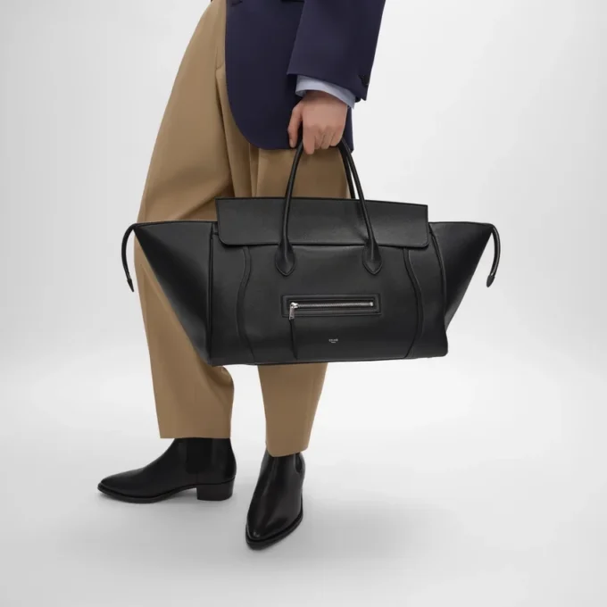 Big Luggage in Grained Calfskin