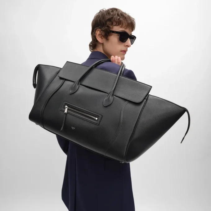Big Luggage in Grained Calfskin