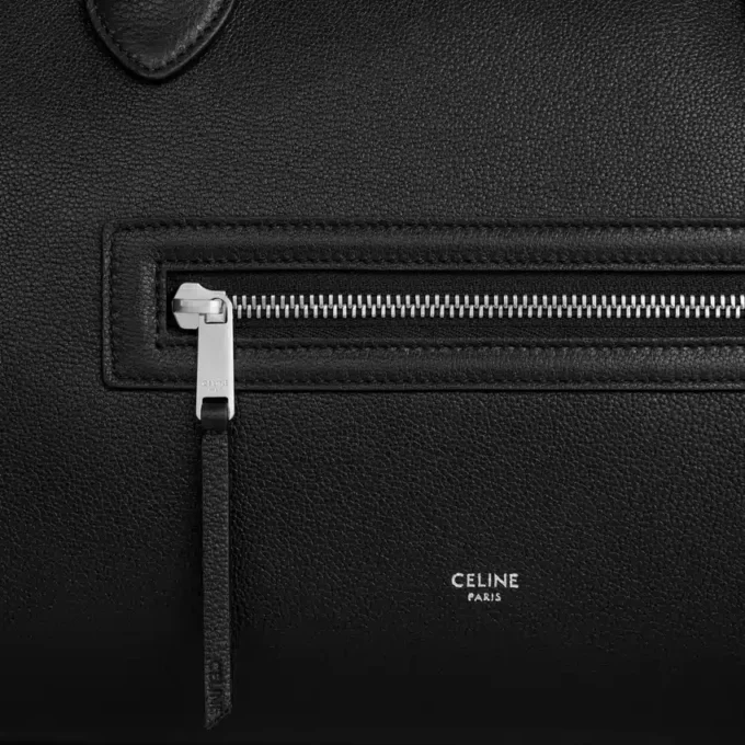 Big Luggage in Grained Calfskin