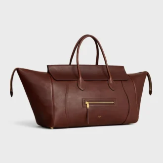 Big Luggage in Supple Shiny Lambskin