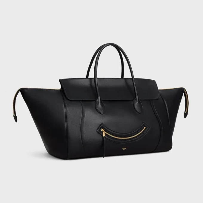 Big Smile Luggage in Supple Shiny Lambskin Big Smile Luggage in Supple Shiny Lambskin