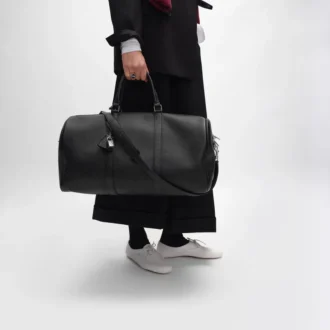 Big Travel Bag in Grained Calfskin