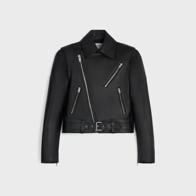 Biker Jacket in Calfskin