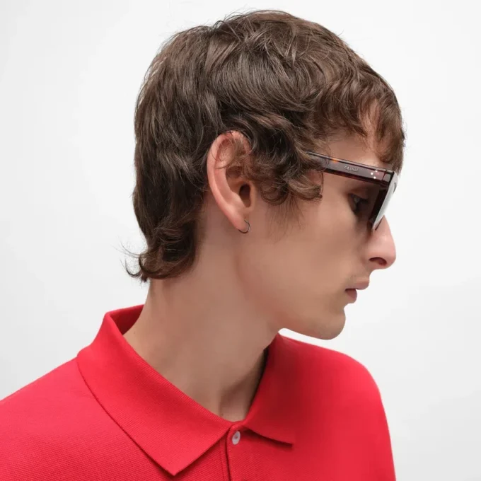 Black Frame 41 Sunglasses in Acetate Black Frame 41 Sunglasses in Acetate
