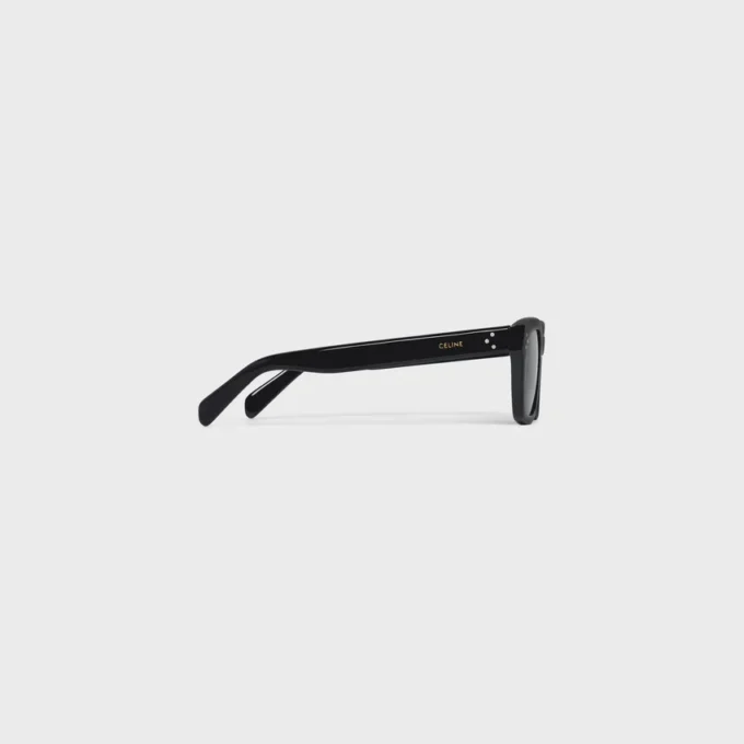 Black Frame 41 Sunglasses in Acetate Black Frame 41 Sunglasses in Acetate
