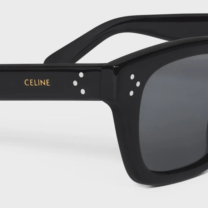 Black Frame 41 Sunglasses in Acetate Black Frame 41 Sunglasses in Acetate