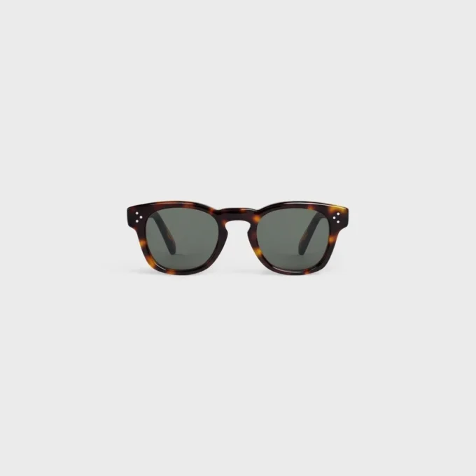 Black Frame 42 Sunglasses in Acetate Black Frame 42 Sunglasses in Acetate