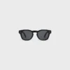 Black Frame 42 Sunglasses in Acetate Black Frame 42 Sunglasses in Acetate