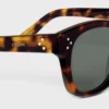 Black Frame 42 Sunglasses in Acetate Black Frame 42 Sunglasses in Acetate