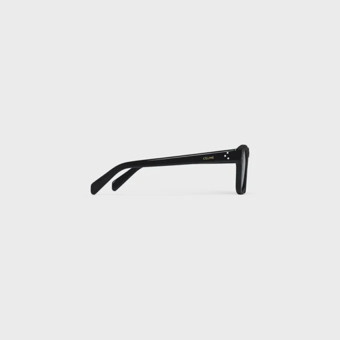 Black Frame 42 Sunglasses in Acetate Black Frame 42 Sunglasses in Acetate