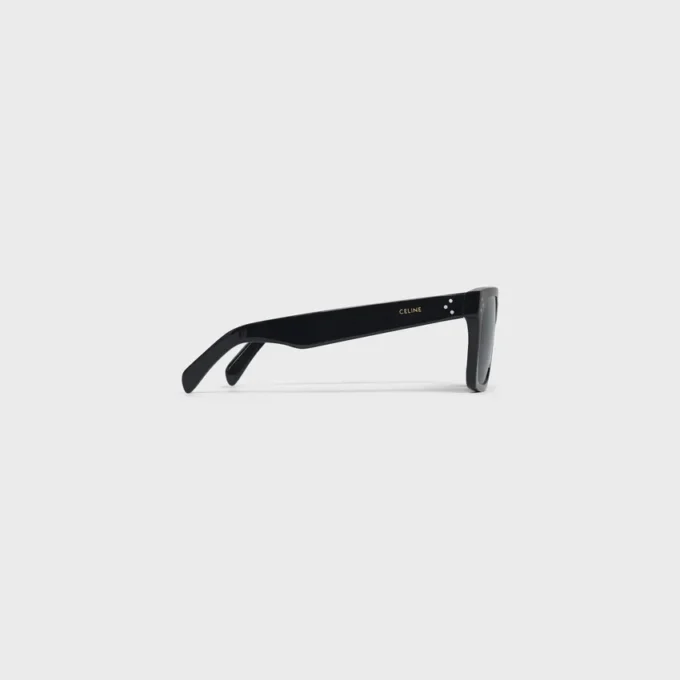 Black Frame 45 Sunglasses in Acetate Black Frame 45 Sunglasses in Acetate