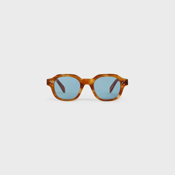 Black Frame 60 Sunglasses in Acetate Black Frame 60 Sunglasses in Acetate