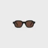 Black Frame 60 Sunglasses in Acetate Black Frame 60 Sunglasses in Acetate