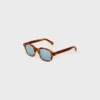Black Frame 60 Sunglasses in Acetate Black Frame 60 Sunglasses in Acetate