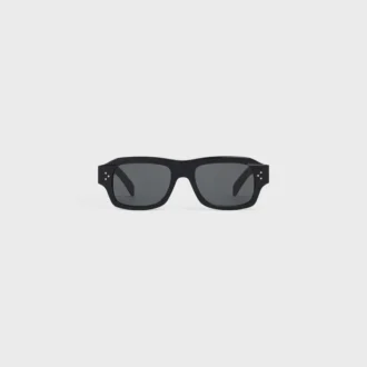 Black Frame 61 Sunglasses in Acetate