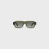 Black Frame 61 Sunglasses in Acetate Black Frame 61 Sunglasses in Acetate