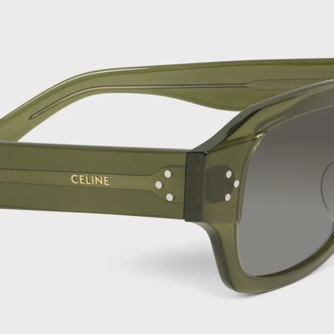 Black Frame 61 Sunglasses in Acetate Black Frame 61 Sunglasses in Acetate