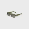 Black Frame 61 Sunglasses in Acetate Black Frame 61 Sunglasses in Acetate