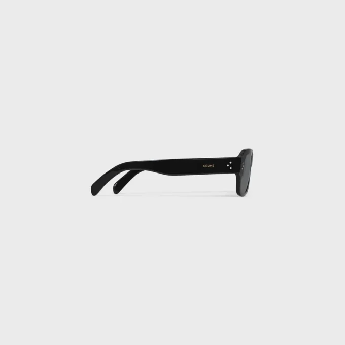 Black Frame 61 Sunglasses in Acetate Black Frame 61 Sunglasses in Acetate