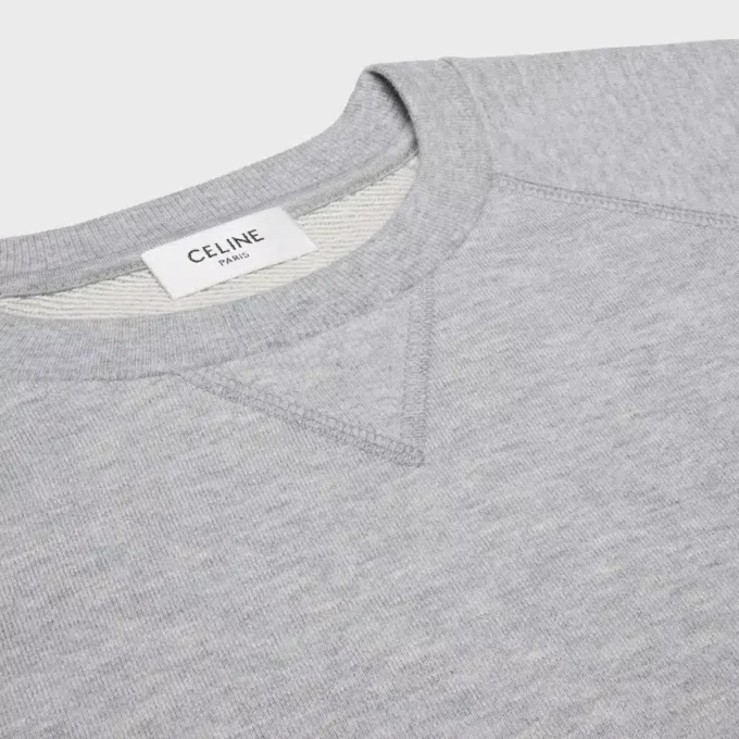 Blason Sweatshirt in Cashmere Cotton Blason Sweatshirt in Cashmere Cotton