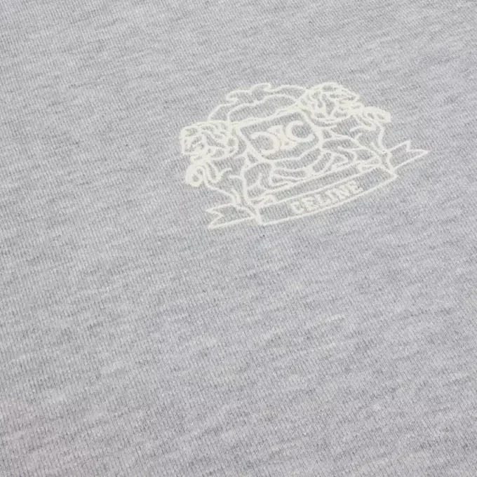 Blason Sweatshirt in Cashmere Cotton Blason Sweatshirt in Cashmere Cotton