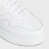 Block Sneakers with Wedge Outsole in Calfskin Block Sneakers with Wedge Outsole in Calfskin