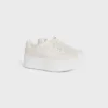 Block Wedge Sneaker in Calfskin Block Wedge Sneaker in Calfskin
