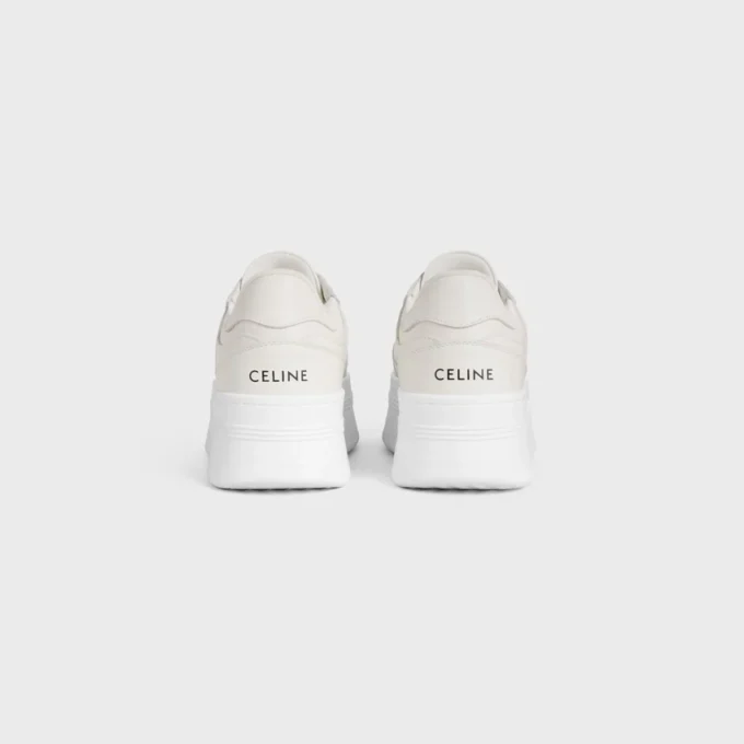 Block Wedge Sneaker in Calfskin Block Wedge Sneaker in Calfskin