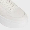 Block Wedge Sneaker in Calfskin Block Wedge Sneaker in Calfskin
