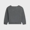 Boatneck Sweater in Wool and Cashmere Boatneck Sweater in Wool and Cashmere