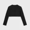 Bolero Jacket in Double Wool Crepe