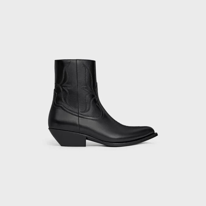 Boot Leon in Shiny Calfskin Boot Leon in Shiny Calfskin