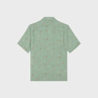 Bowling Shirt in Paisley Print Viscose