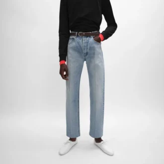 Boyfriend Jeans 001 in Cotton Denim