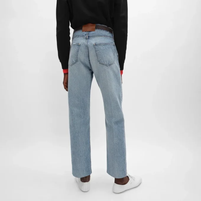 Boyfriend Jeans 001 in Cotton Denim