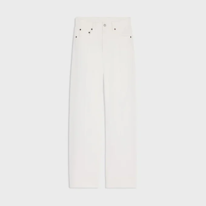 Boyfriend Jeans 001 in Heavy Cotton Twill Boyfriend Jeans 001 in Heavy Cotton Twill