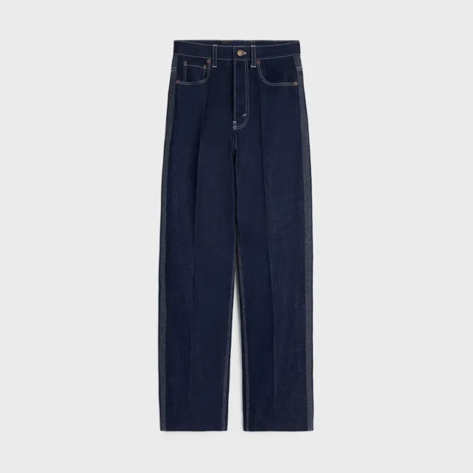 Boyfriend Jeans 002 in Lightweight Indigo Denim Boyfriend Jeans 002 in Lightweight Indigo Denim