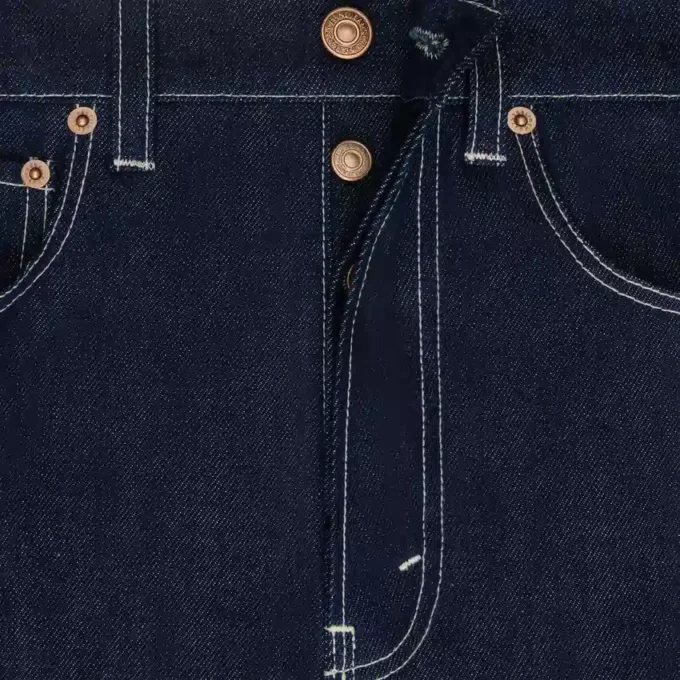 Boyfriend Jeans 002 in Lightweight Indigo Denim Boyfriend Jeans 002 in Lightweight Indigo Denim