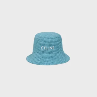 Bucket Hat in Raffia
