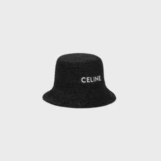 Bucket Hat in Raffia