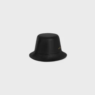 Bucket Hat in Soft Lambskin
