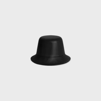 Bucket Hat in Soft Lambskin