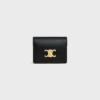 Business Card Holder Triomphe in Shiny Calfskin