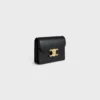 Business Card Holder Triomphe in Shiny Calfskin