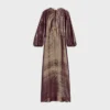 Caftan Dress in Lama Silk Caftan Dress in Lama Silk